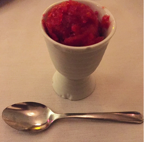 Cranberry Sorbet Symphony Hotel 