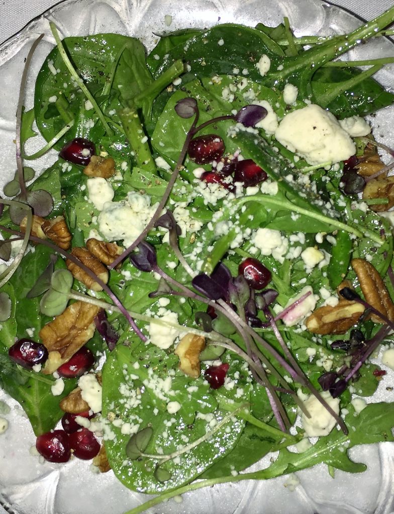 Winter Salad at Symphony Hotel Restaurant