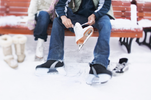 Fountain Square Ice Rink Winter Date Idea