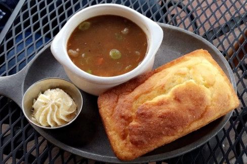 Cornbread at deShas Cincinnati