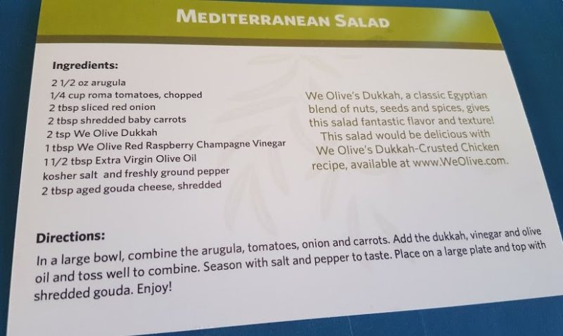 we olive mediterranean salad recipe