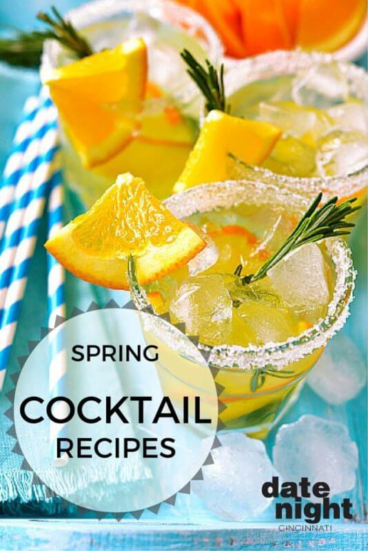Check out our roundup of delicious spring cocktail recipes, and plan the perfect springtime date!