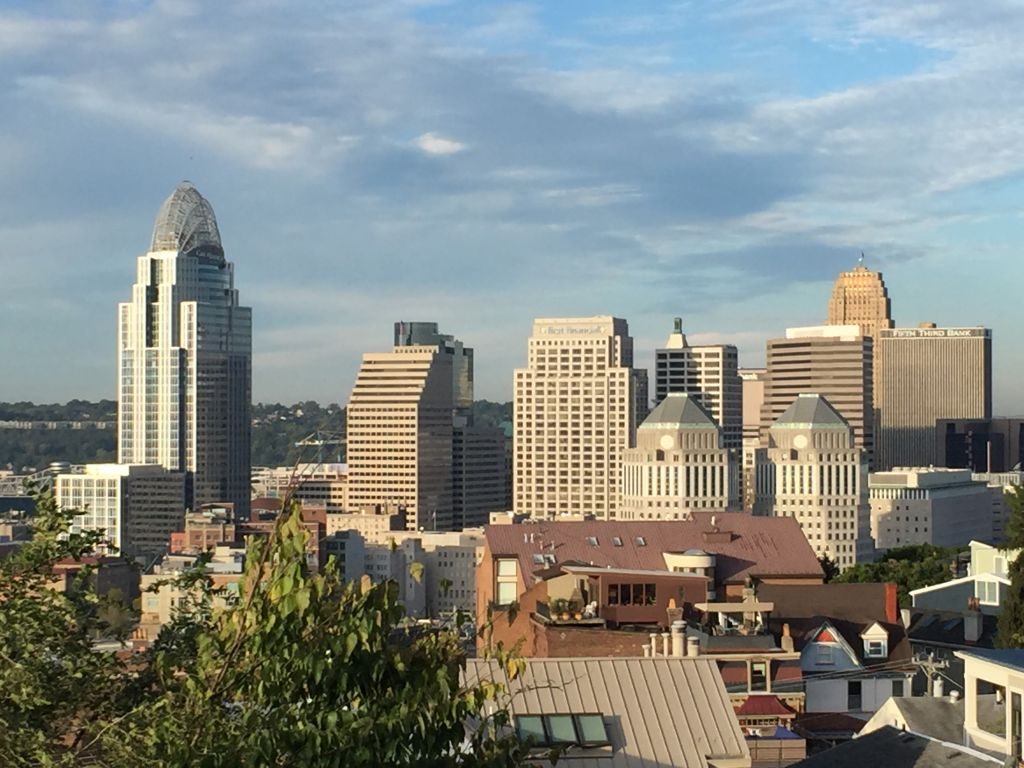 Views of Cincinnati Skyline