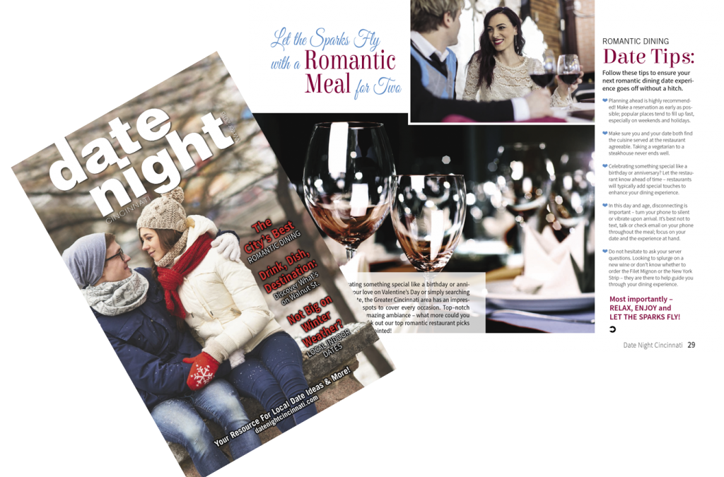 The Winter Issue of Date Night Cincinnati Magazine is Here!
