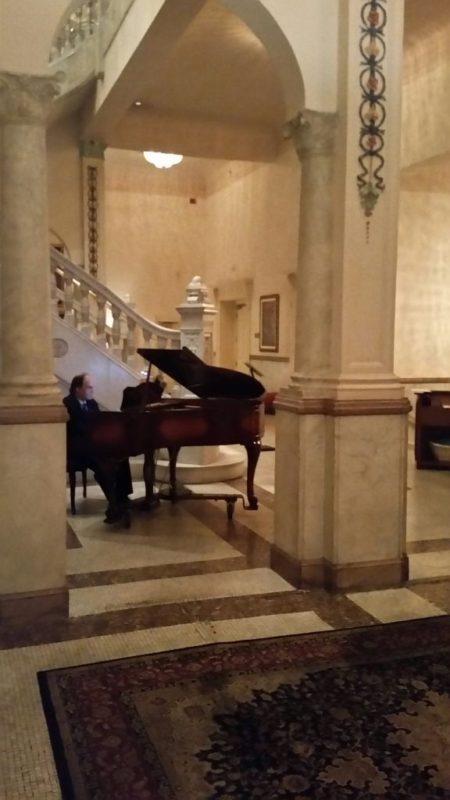 Piano at Presidents Room Cincinnati