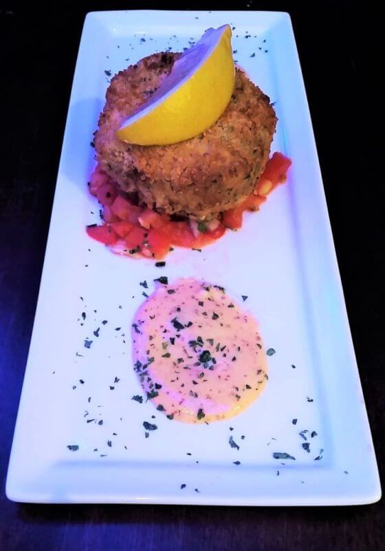 Crab Cake at Johnny's Italian Steak in West Chester, OH 