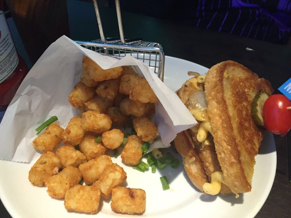 Short Rib and Cheesy Mac Stack at Dave & Buster's Florence