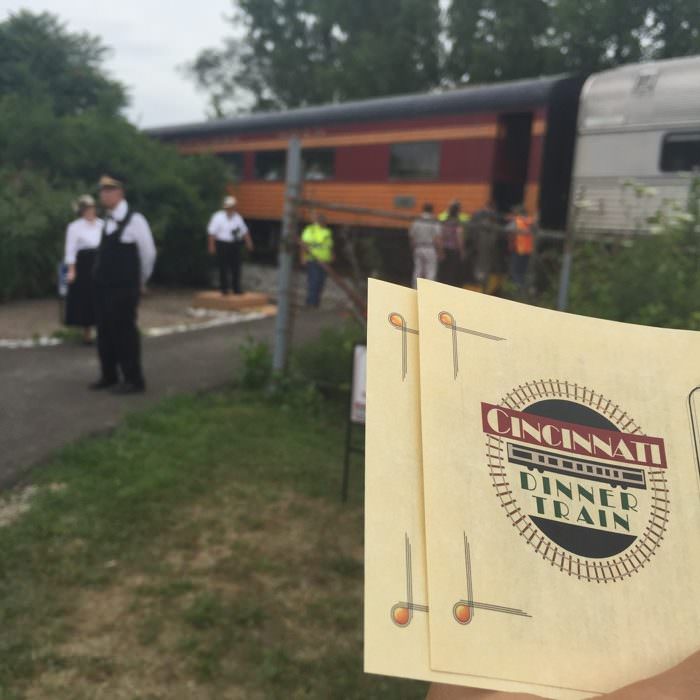 Cincinnati Dinner Train experience