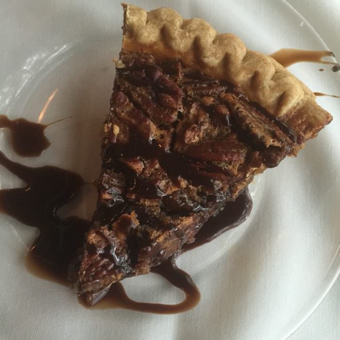 Cincinnati Dinner Train Dessert Chocolate Pecan Pie