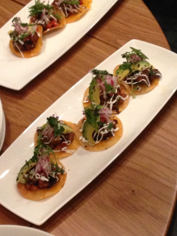 Asian Pork Belly Tostadas at Cooper's Hawk