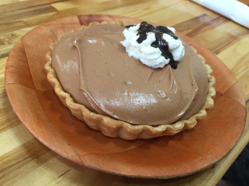 French Silk Pie at Bean Haus