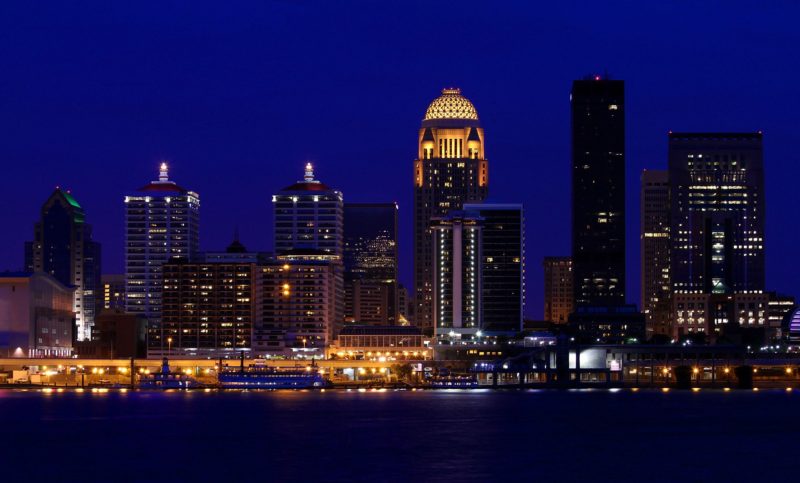 Louisville at night: City doesn't go to sleep when sun goes down