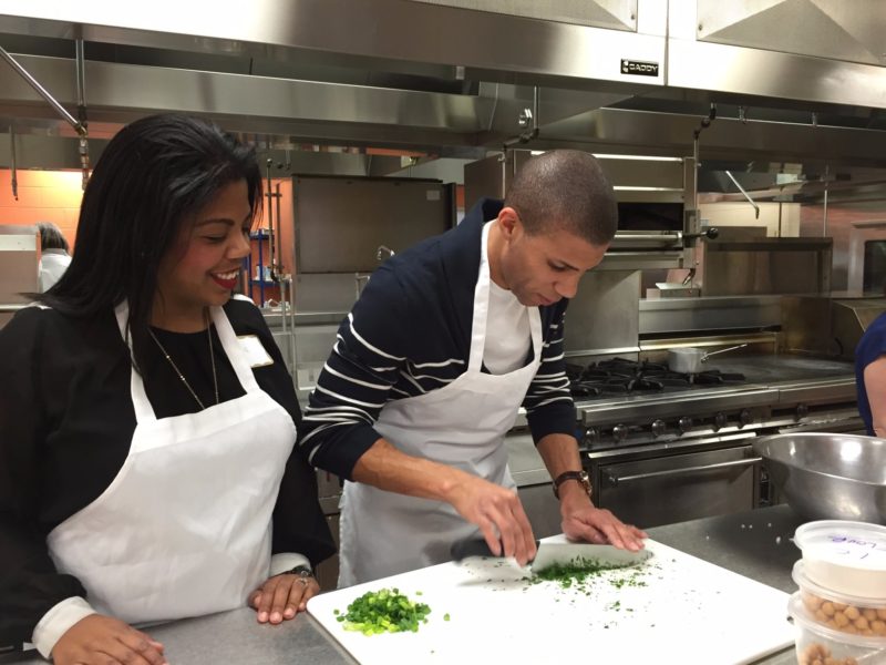 Date night cooking class at Cincinnati State