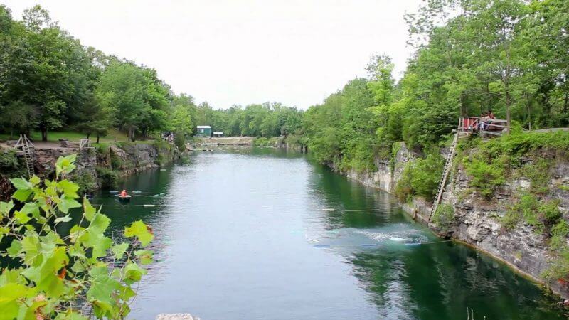 White Rock Park in St. Paul, Indiana
